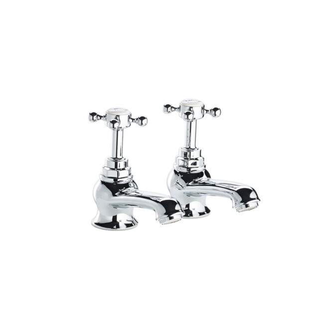Pair of Bath Taps – Crosshead