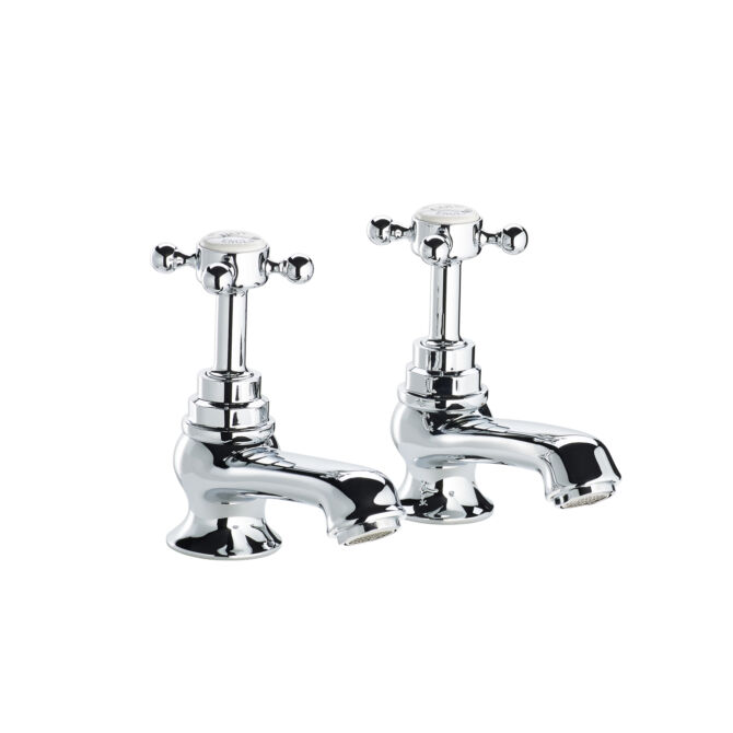 Pair of Basin Taps – Crosshead