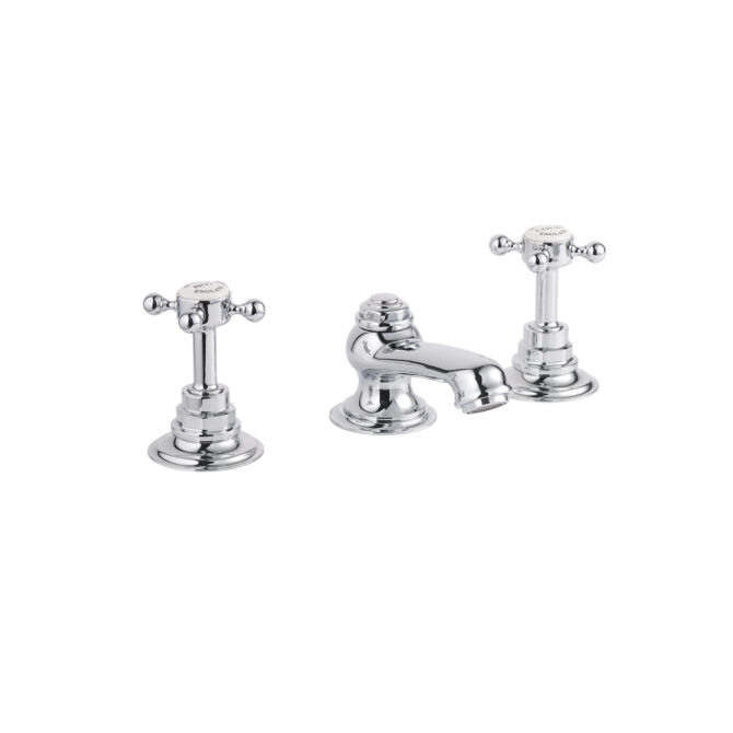 Deck Mounted Basin Mixer – Crosshead