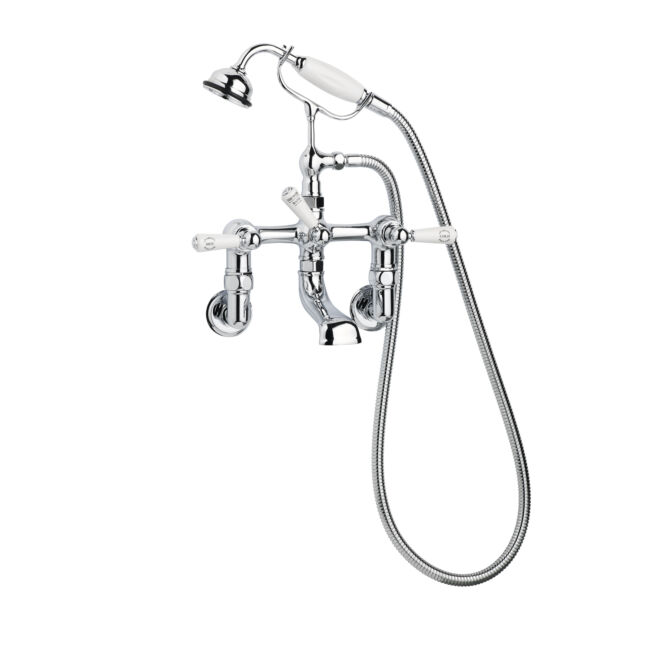 Wall Mounted Manual Bath/Shower Mixer – Lever