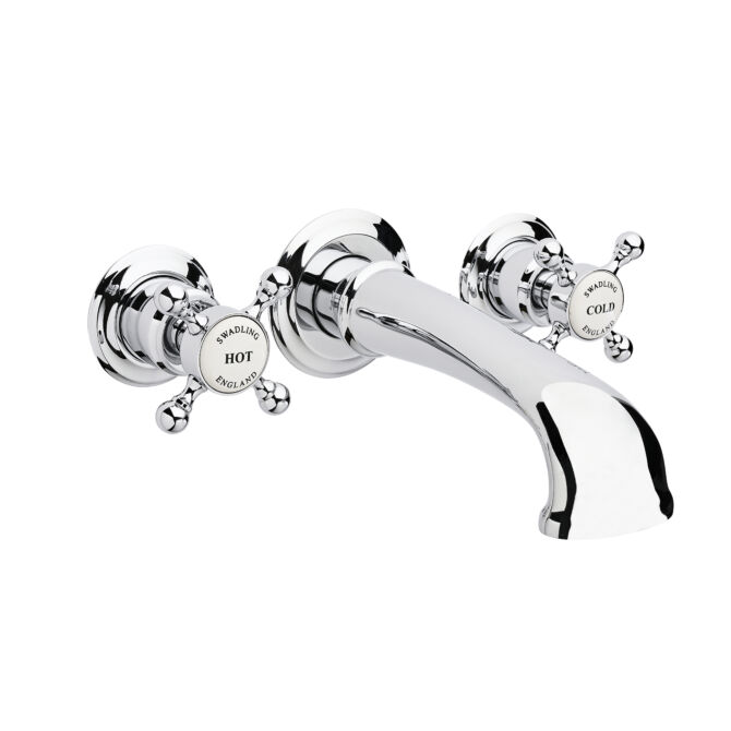 Wall Mounted Bath Mixer – Crosshead