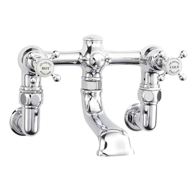 Wall Mounted Manual Bath Mixer – Crosshead